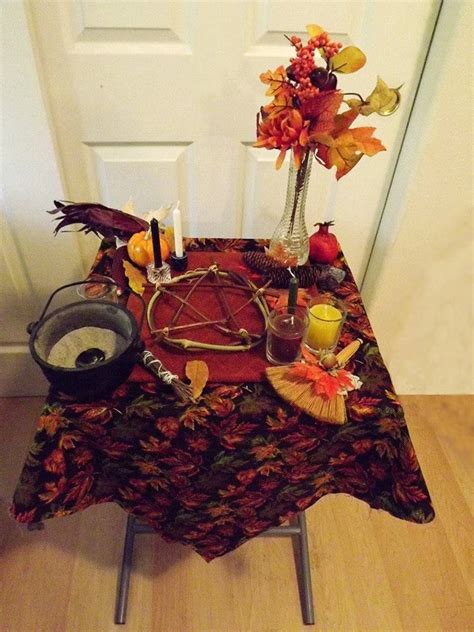 Mabon Altar - Pinned by The Mystic's Emporium on Etsy | Pagan, Pagan altar, Wiccan crafts