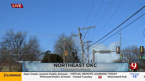 Downed Power Lines Fixed At OU Health Campus