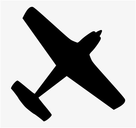 Airplane Ga Black - Cessna 172 Icon Png - Free Transparent PNG Download ...