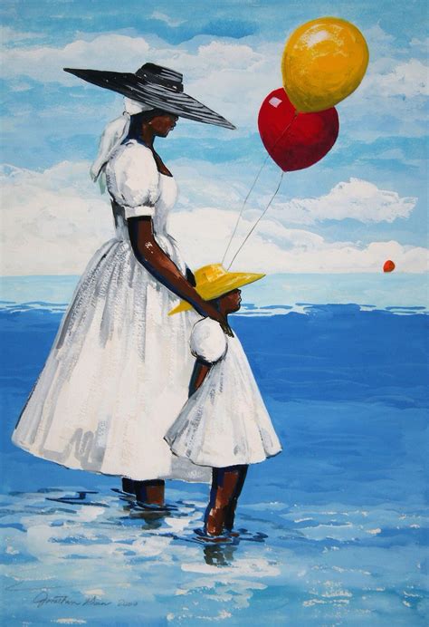 I DREAM OF SUMMER | ART OF JONATHAN GREEN | African american art, American art, African art