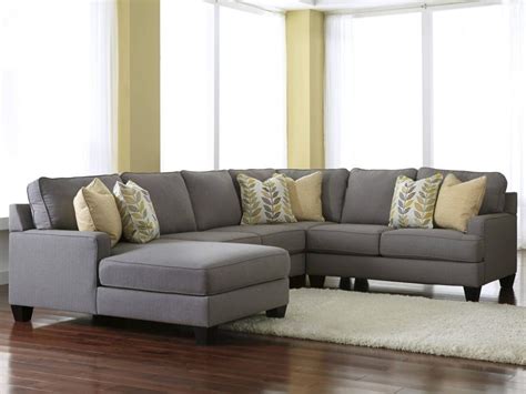 15 Photos Gray Sectional Sofas with Chaise