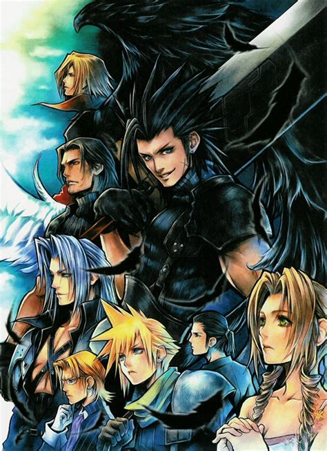 Download Final Fantasy VII: Crisis Core: Final Fantasy VII Crisis Core Art (1043x1438) - Minitokyo