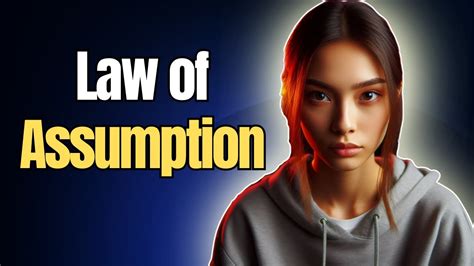 Law of Assumption - YouTube