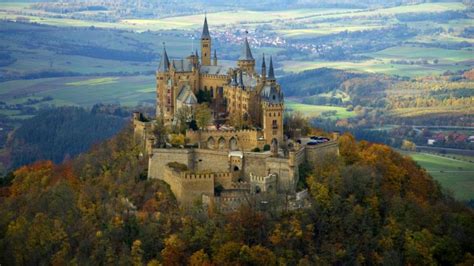 Hohenzollern Castle (Burg Hohenzollern), Germany - Aerial photography - backiee