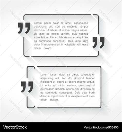 Quote Frames Royalty Free Vector Image - VectorStock