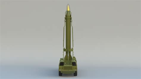 Scud Missile - 3D Model by frezzy