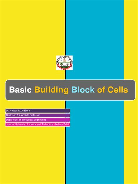 Lec 04 Building Blocks of Cells | PDF