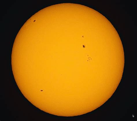 One of these sunspots is not like the others… : r/space