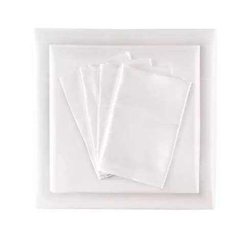 White Satin 6-pc. California King Sheet Set | Kirklands Home