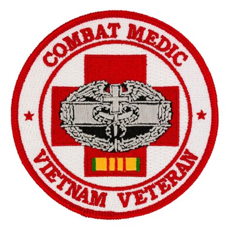 Combat Medic Vietnam Veteran Patch | Flying Tigers Surplus