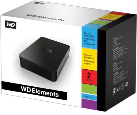 Western Digital WD Elements 2 TB External Hard Drive