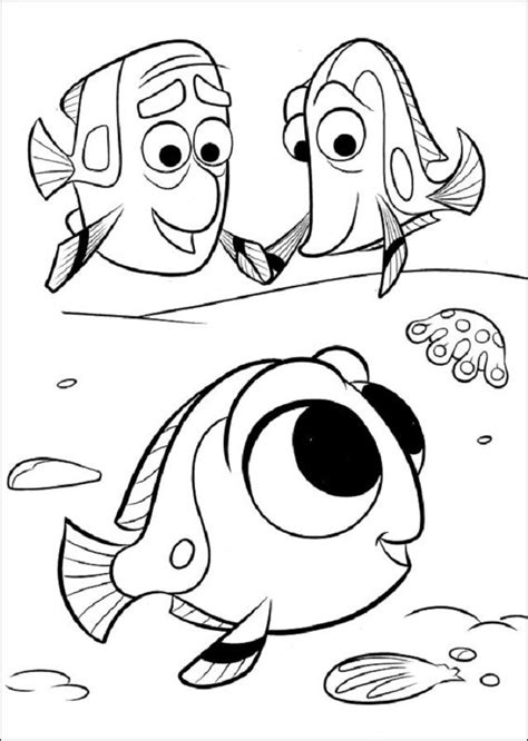 💠 Dibujos buscando a Dory - Dibujosparacolorear.eu | Nemo coloring pages, Disney coloring pages ...