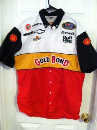 Gold Bond,Nascar Busch Series,Vintage, Race Used,Pit Crew Shirt, Rare!! | Pit crew shirts, Crew ...