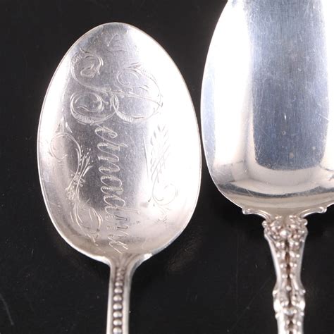 American Sterling Silver Teaspoon Collection, Late 19th/Early 20th C. | EBTH