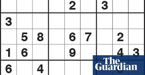 Observer sudoku | Life and style | The Guardian