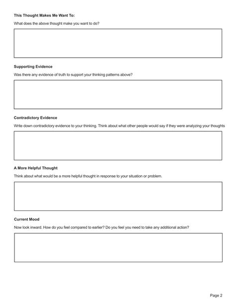 OCD Worksheets Bundle (Editable, Fillable, Printable PDFs ...