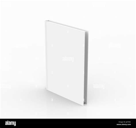 Hardcover book template, blank standing book mockup for design uses, 3d ...