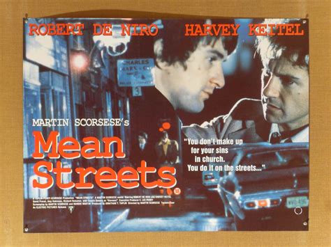 Mean Streets Original Movie Poster UK quad 40"x30" - Simon.Dwyer - a ...