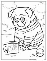 Pug Coloring Pages24  Free Printable coloring Pages Cute sketch template