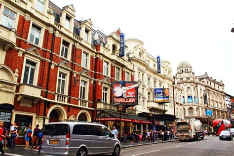 Shaftesbury Avenue Theatres London United Kingdom Editorial Stock Photo ...