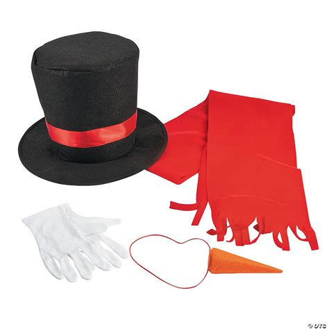 Adults Snowman Costume Costume Accessories Kit