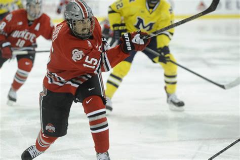 Ohio State men's hockey: The view from the ice, halfway home - Land ...