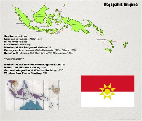 SW: Map of Majapahit by ThanyTony on DeviantArt