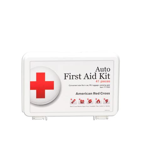 American Red Cross Auto First Aid Kit | Red Cross Store