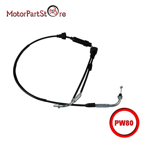 Bike push pull throttle cable assy til yamaha pw8... – Grandado