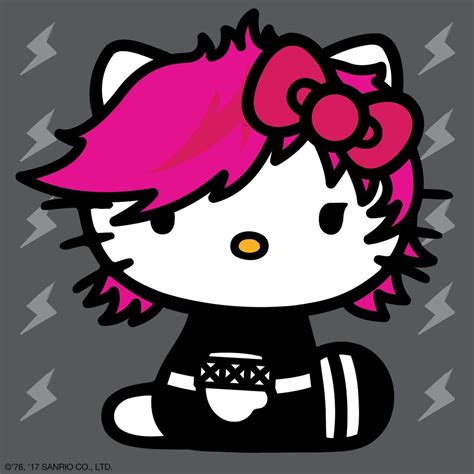 Hello Kitty is Punk For A Day 🤘💖 Hello Kitty, October 2017 Sanrio Hello Kitty, Hello Kitty ...