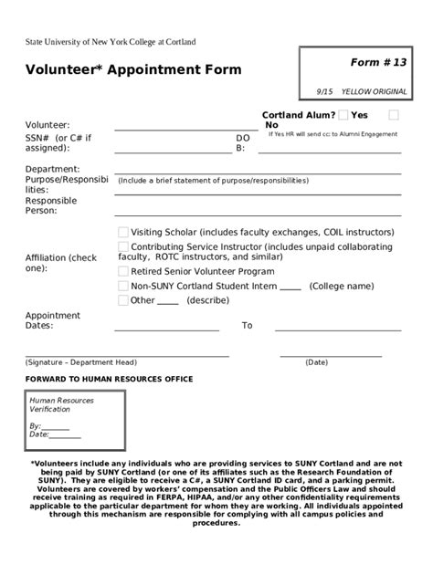 CORTLAND COUNTY VOLUNTEER REQUEST - www2 cortland Doc Template | pdfFiller