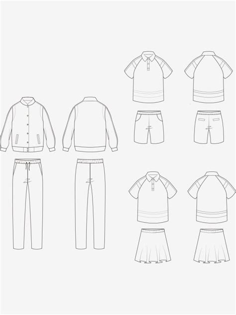 School Uniform Design Style Template, Plate Drawing, Sign Drawing ...