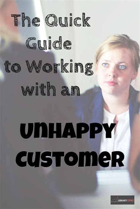 The Quick Guide to Working with an Unhappy Customer | Affiliate marketing, Business tips, Earn ...