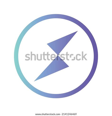 Thorchain Cryptocurrency Token Icon Rune Token Stock Vector (Royalty ...