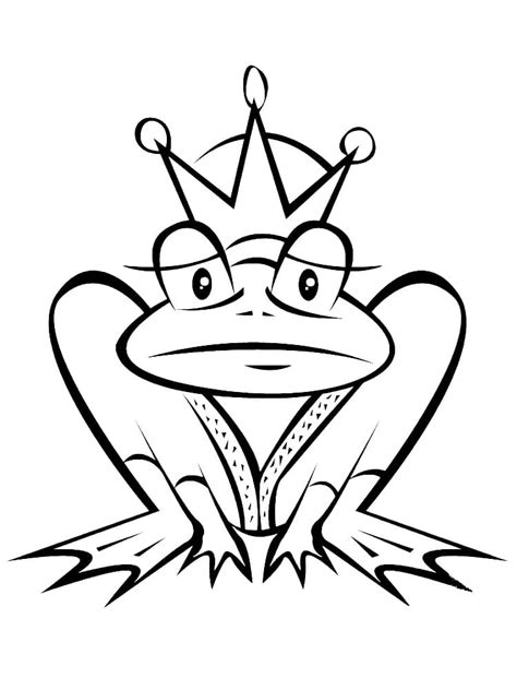 The Frog Prince coloring page - Download, Print or Color Online for Free