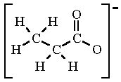 Propanoate Ion