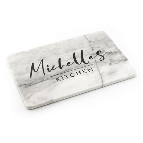 Personalised Solid Marble Chopping Board Custom Printed Cheese - Etsy UK