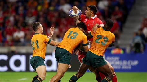 Highlights: Wales v. Australia, Rugby WC - Yahoo Sports