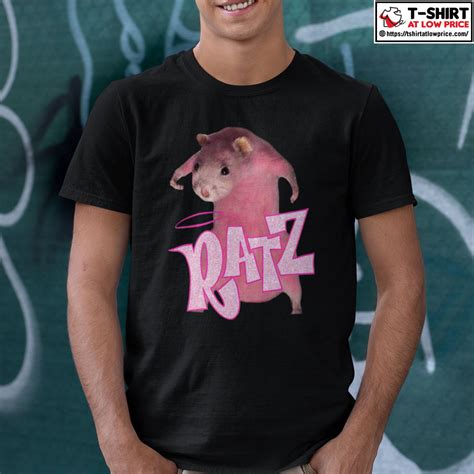 Ratz Shirt Pink Rat Meme