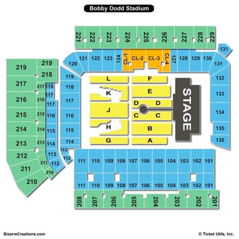 Bobby Dodd Stadium Seating Chart | Seating Charts & Tickets