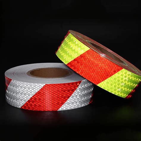 Shining Reflective Safety Warning Tape Self Adhesive Twill Printing Reflective Tape for Car-in ...