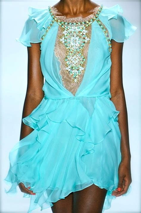 58 best images about Designs in Teal & Turquoise on Pinterest | Oscar de la Renta, Turquoise and ...