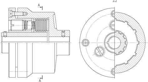 Friction clutch | Download drawings, blueprints, Autocad blocks, 3D models | AllDrawings