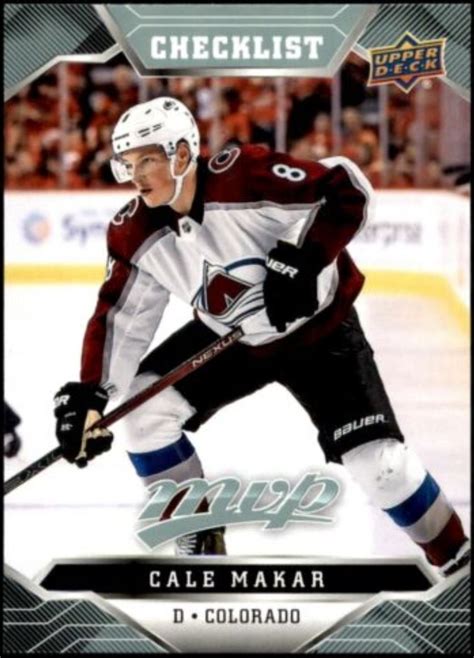 Future Watch: Cale Makar Rookie Hockey Cards, Avalanche