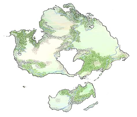 Map Of Pangea Ultima