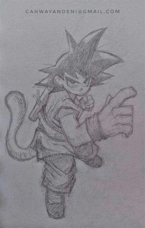 ArtStation - Young Son Goku (Fan Art)