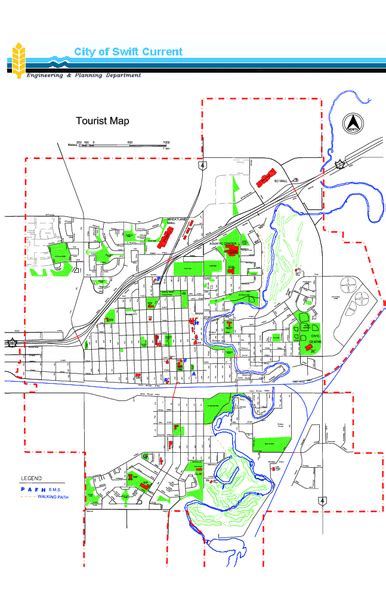 Swift Current Tourist Map - Swift Current Saskatchewan • mappery