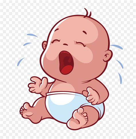 Infant Cartoon Crying - Crying baby png download - 1696*1724 - Free ...