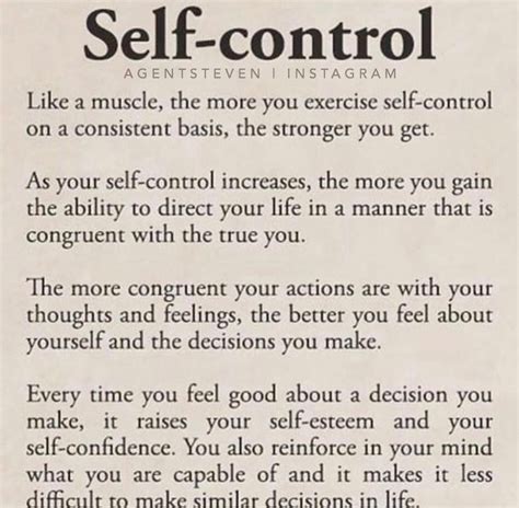 If you have self control your quality of life improves dramatically. Tag someone that needs to ...