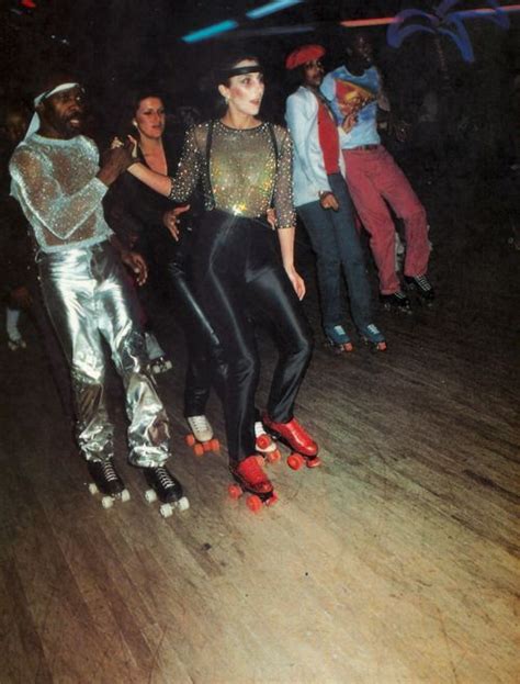 missdandy: Cher at the roller disco, 1978 | 70s disco outfit, Disco ...